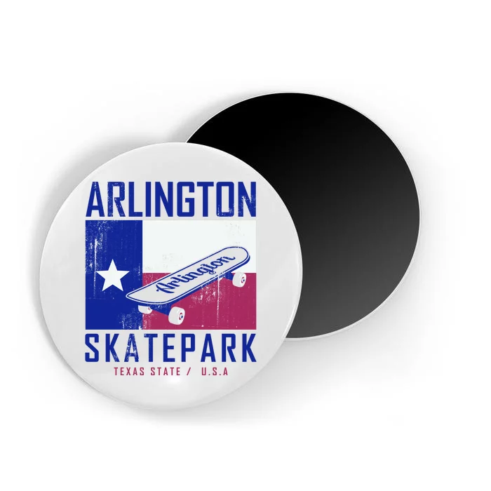 Arlington Skatepark Texas Magnet