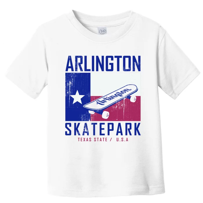 Arlington Skatepark Texas Toddler T-Shirt