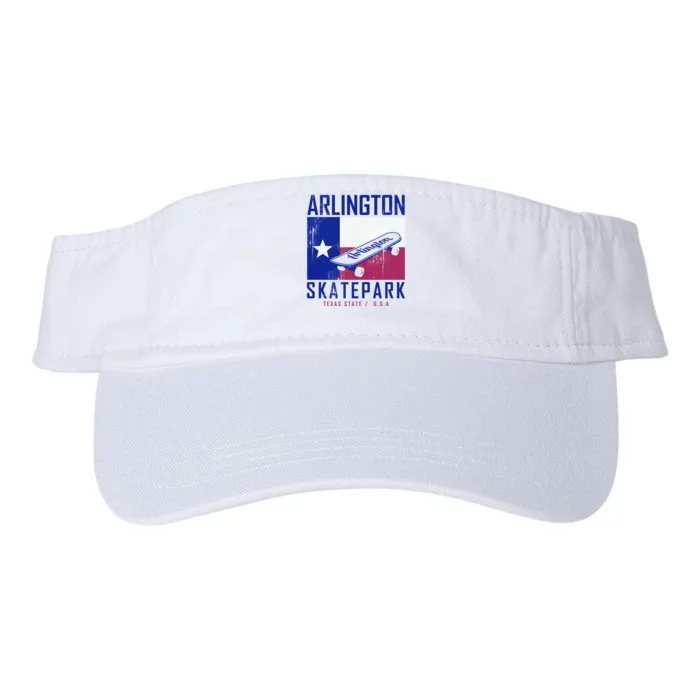 Arlington Skatepark Texas Valucap Bio-Washed Visor