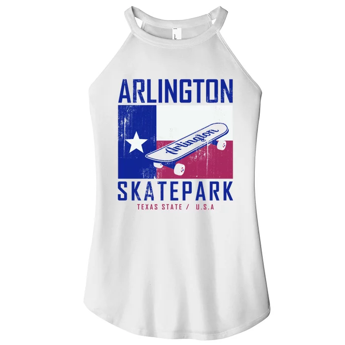 Arlington Skatepark Texas Women’s Perfect Tri Rocker Tank