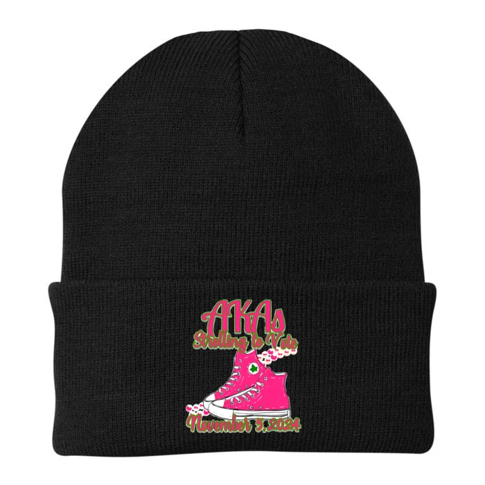 Akas Strolling To Vote Knit Cap Winter Beanie