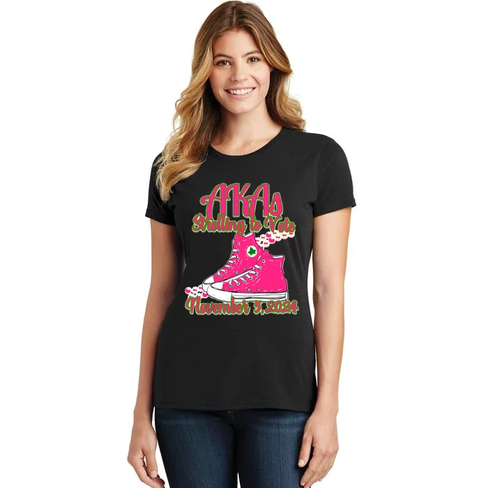 Akas Strolling To Vote Women's T-Shirt