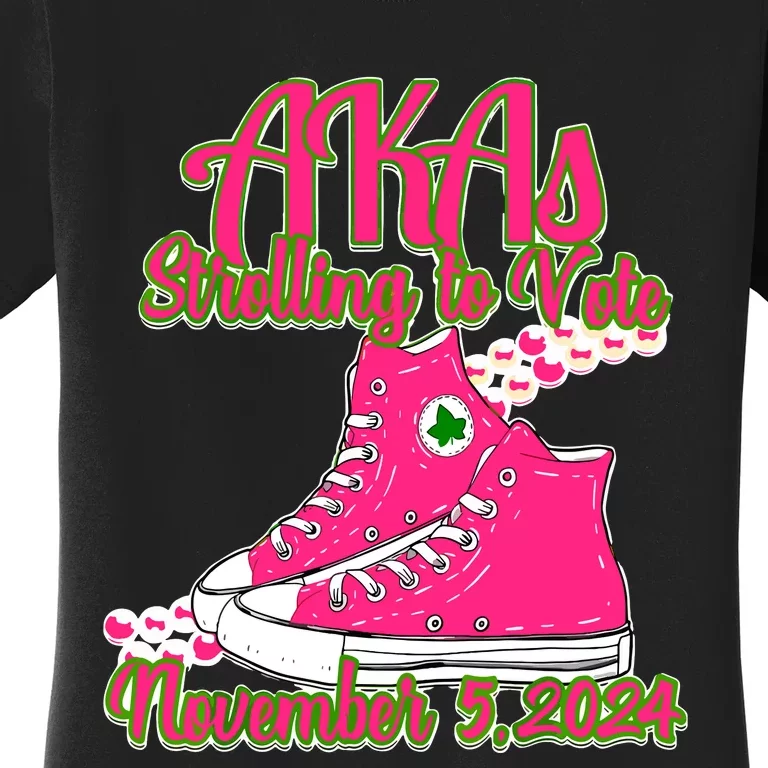 Akas Strolling To Vote Women's T-Shirt