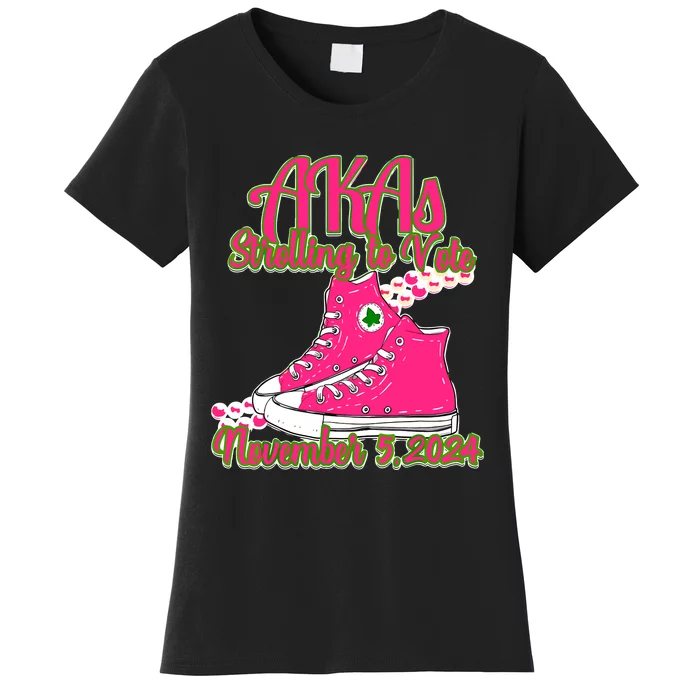 Akas Strolling To Vote Women's T-Shirt