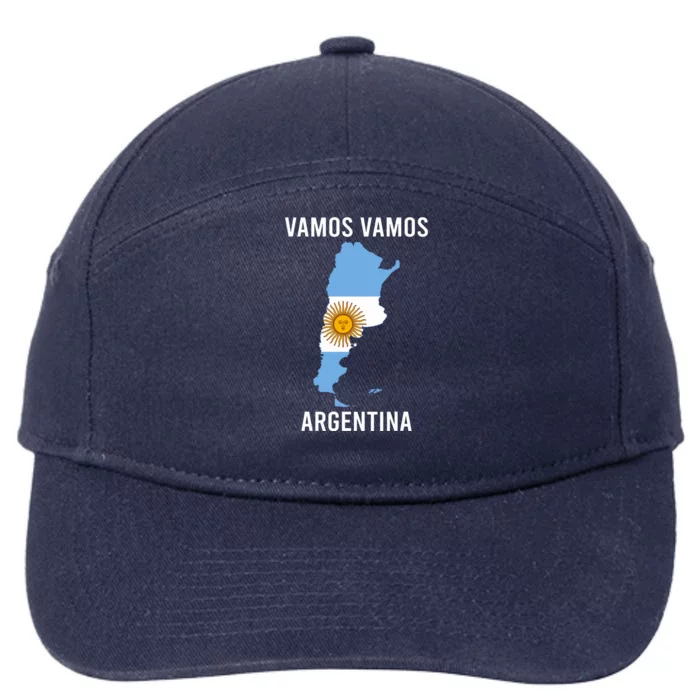 Argentina Soccer Team Jersey Shirts Argentina Flag 7-Panel Snapback Hat