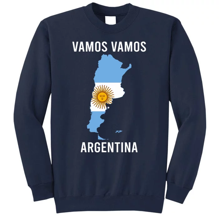 Argentina Soccer Team Jersey Shirts Argentina Flag Tall Sweatshirt