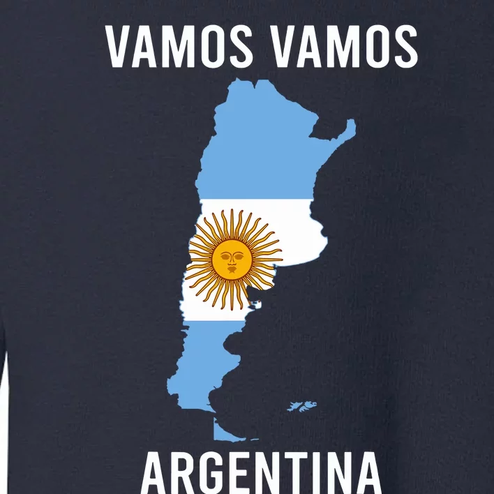 Argentina Soccer Team Jersey Shirts Argentina Flag Toddler Sweatshirt