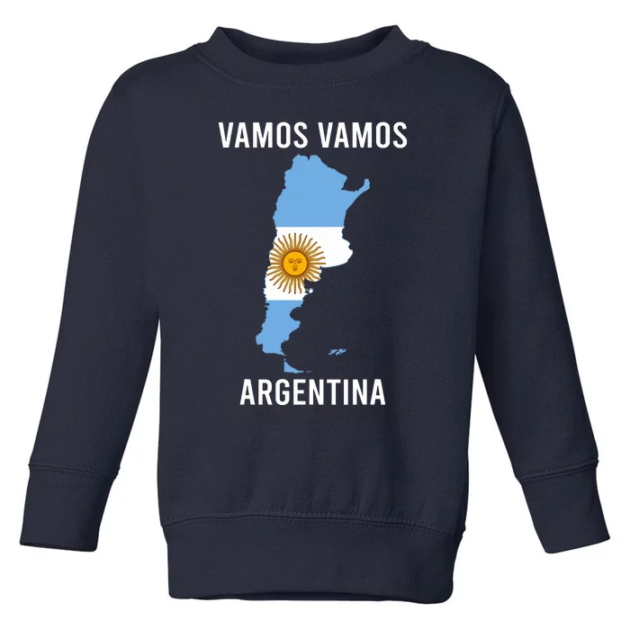 Argentina Soccer Team Jersey Shirts Argentina Flag Toddler Sweatshirt