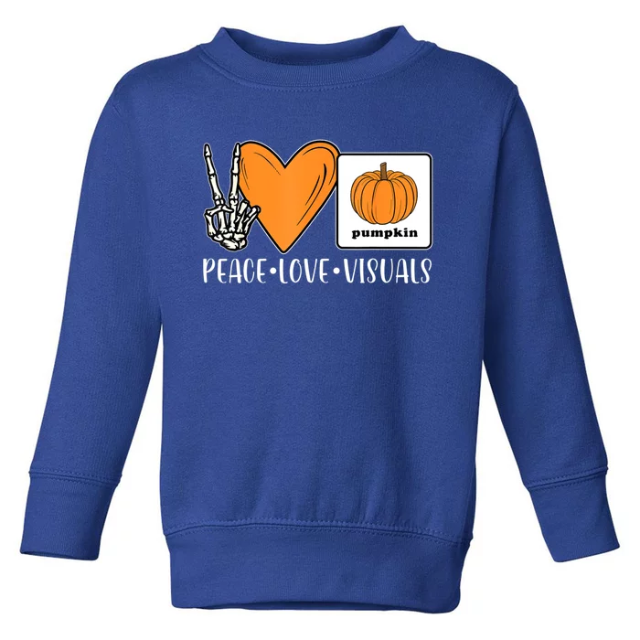 Aac Speech Therapy Slpa Group Halloween Aac Fall Device Slp Toddler Sweatshirt