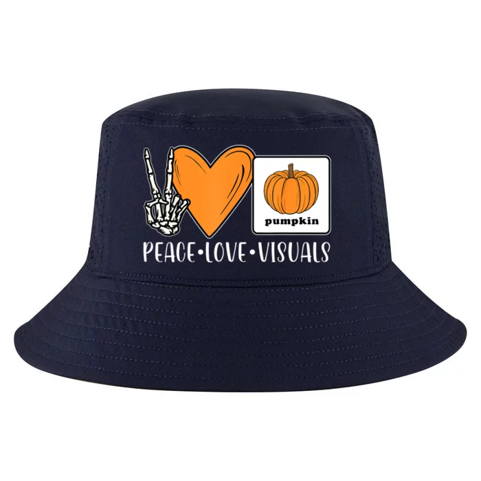 Aac Speech Therapy Slpa Group Halloween Aac Fall Device Slp Cool Comfort Performance Bucket Hat