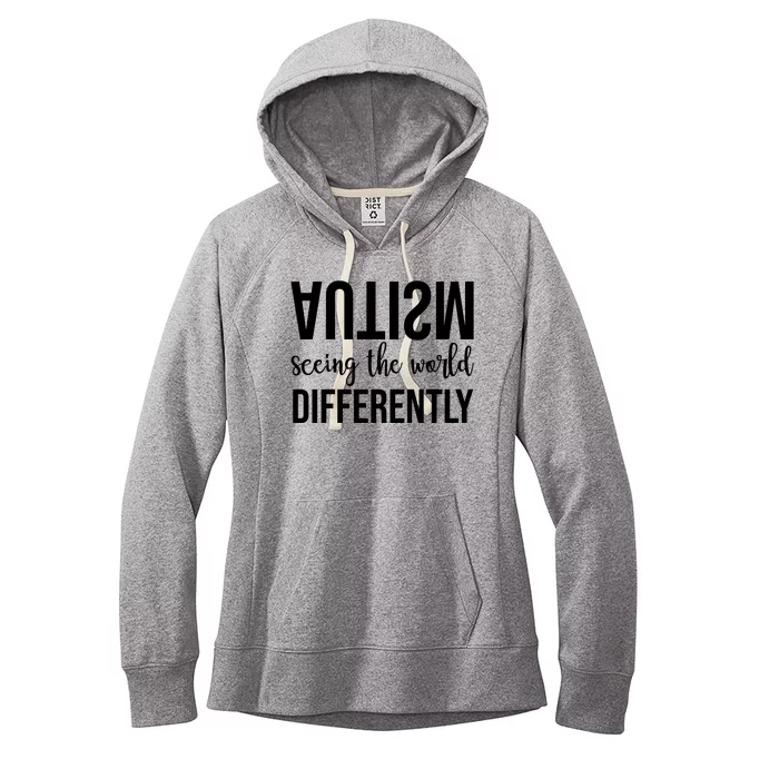 Autism Seeing The World Differently Women's Fleece Hoodie