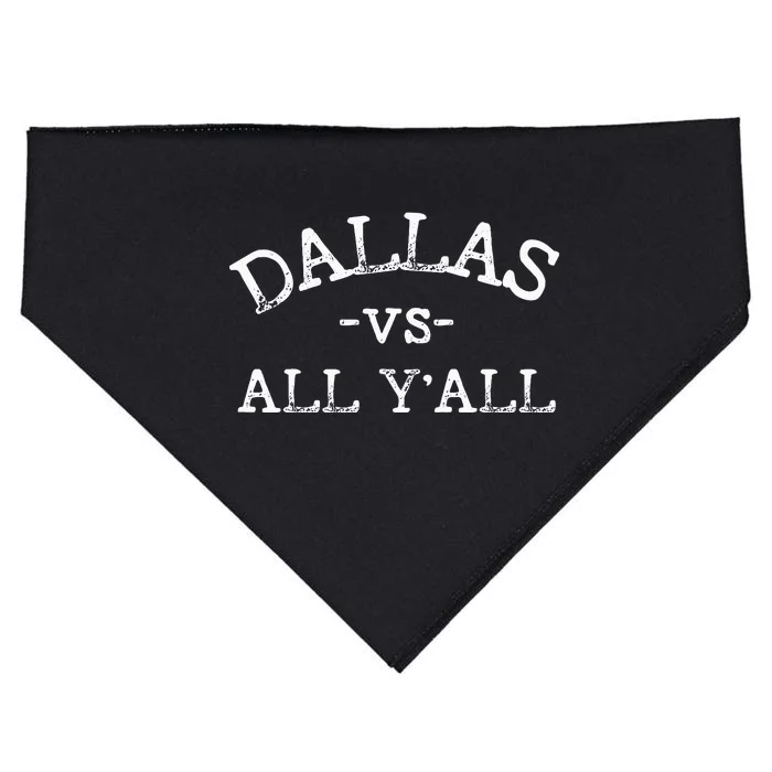 All Sport Trends Women Dallas Vs All Yall USA-Made Doggie Bandana