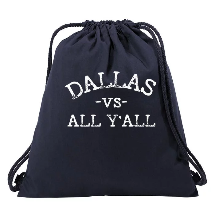 All Sport Trends Women Dallas Vs All Yall Drawstring Bag