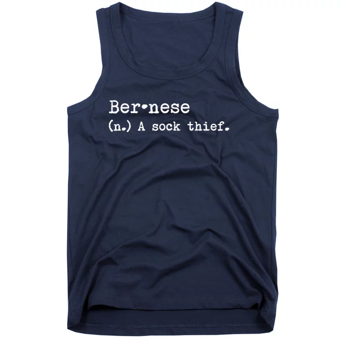 A Sock Thief Bernese Mountain Dog Dog Tank Top