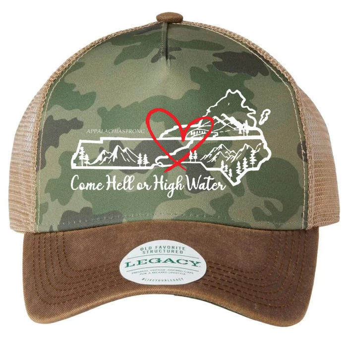 Appalachia Strong Together We Ris Legacy Tie Dye Trucker Hat