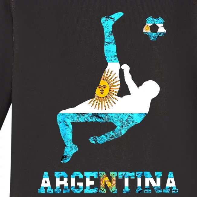 Argentina Soccer Team Argentina Sun Of May Buenos Aires Baby Long Sleeve Bodysuit