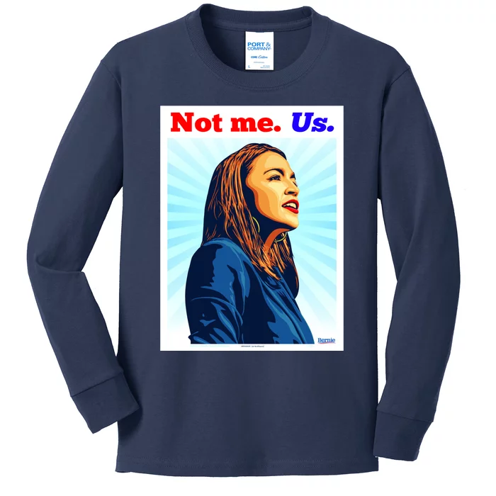 Aoc See Through Kids Long Sleeve Shirt