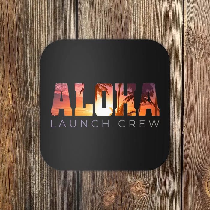 Aloha Sunset Tropical Beach Camo Island Honolulu Hawaii Oahu Coaster