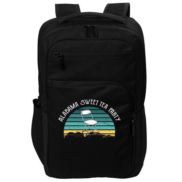 Alabama Sweet Tea Party Montgomery Alabama River Boat Impact Tech Backpack