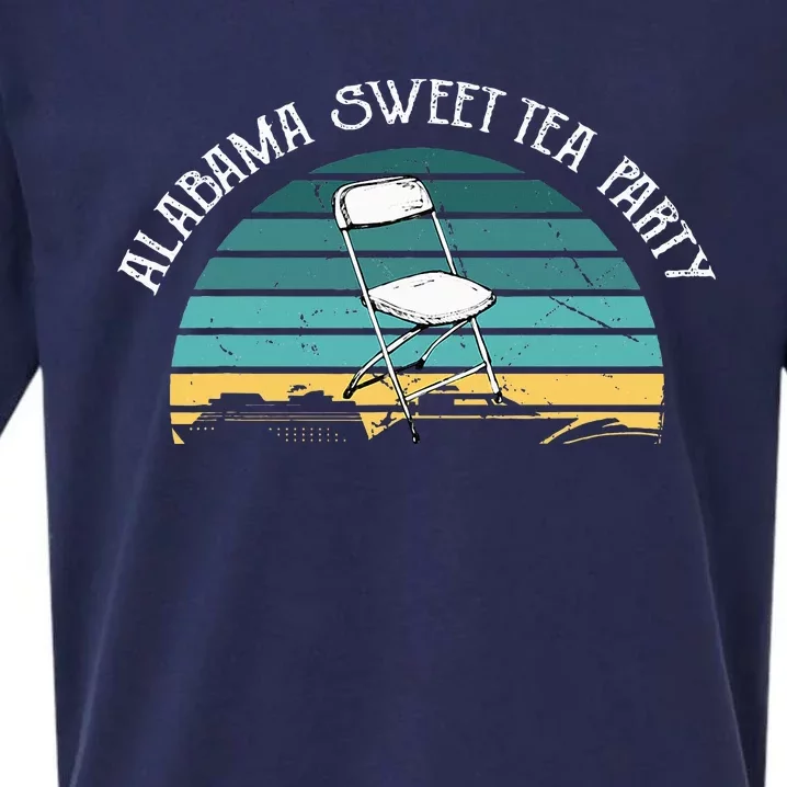 Alabama Sweet Tea Party Montgomery Alabama River Boat Sueded Cloud Jersey T-Shirt