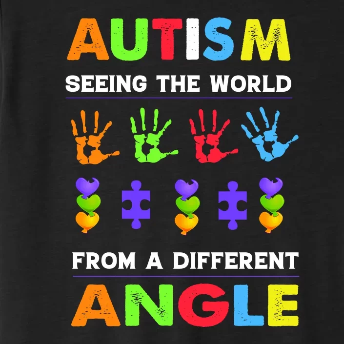 Autism Seeing The World From A Different Angle ChromaSoft Performance T-Shirt