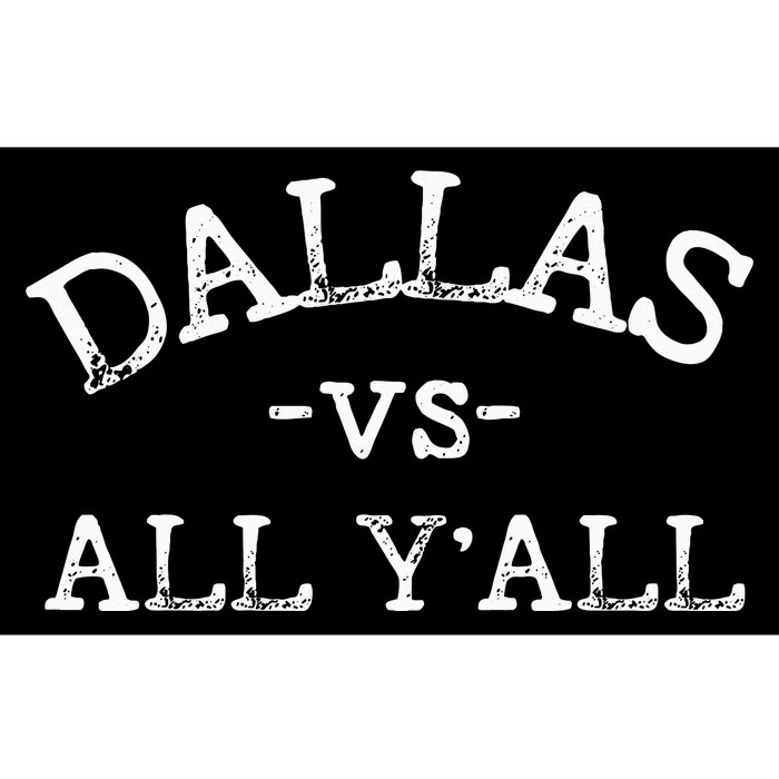 All Sport Trends Dallas Vs All Yall Bumper Sticker