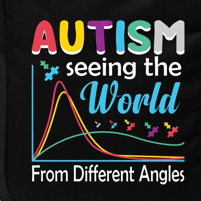 Autism Seeing The World From Different Angle Impact Tech Backpack