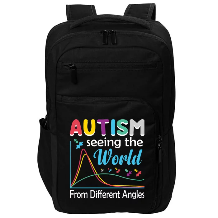 Autism Seeing The World From Different Angle Impact Tech Backpack