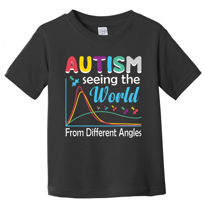 Autism Seeing The World From Different Angle Toddler T-Shirt