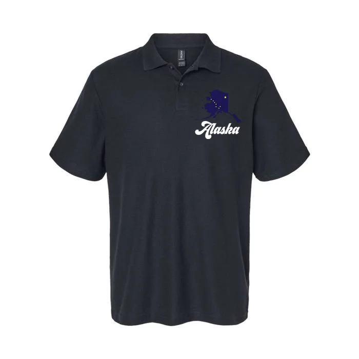 Alaska State The Last Frontier Alaska Home Softstyle Adult Sport Polo