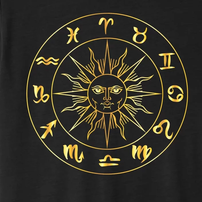 Astrology - Collection of hand drawn zodiac signs ChromaSoft Performance T-Shirt