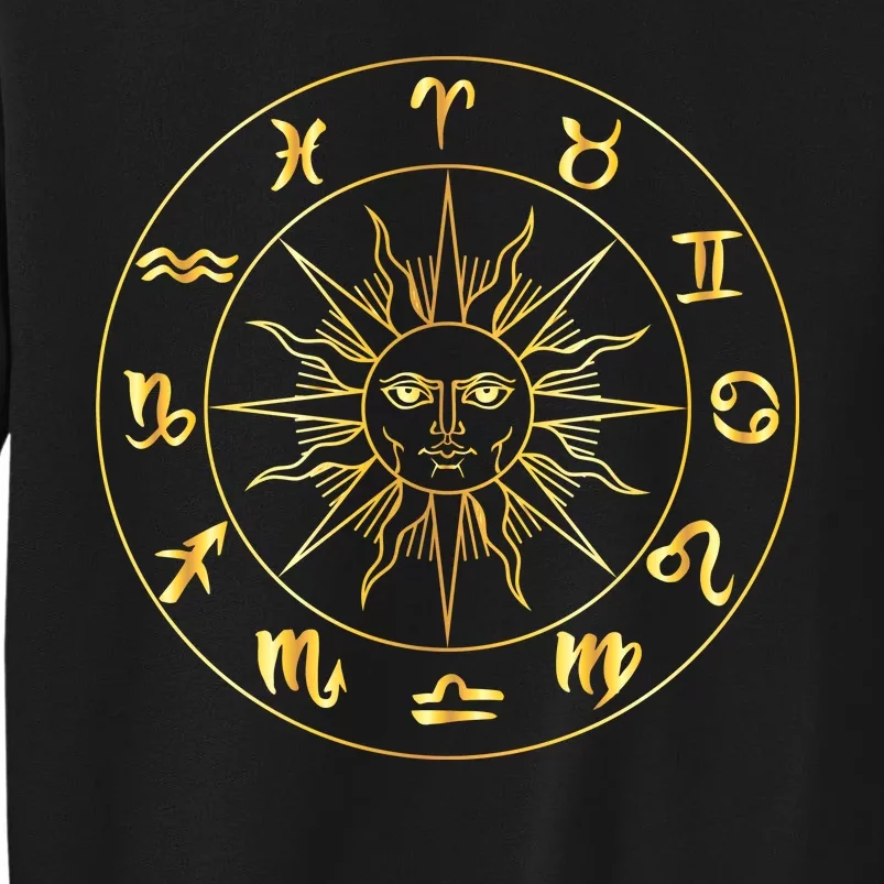 Astrology - Collection of hand drawn zodiac signs Tall Sweatshirt