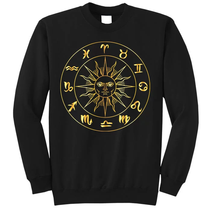 Astrology - Collection of hand drawn zodiac signs Tall Sweatshirt