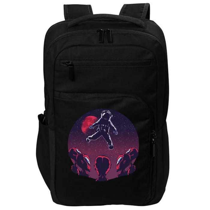 Astronaut Alien Impact Tech Backpack