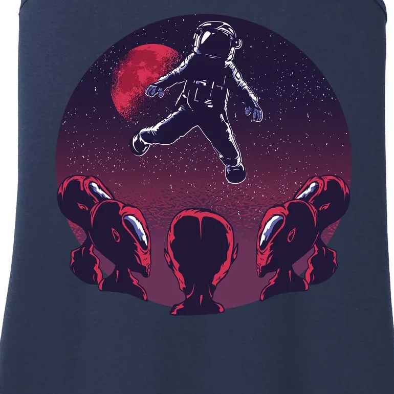 Astronaut Alien Ladies Essential Tank