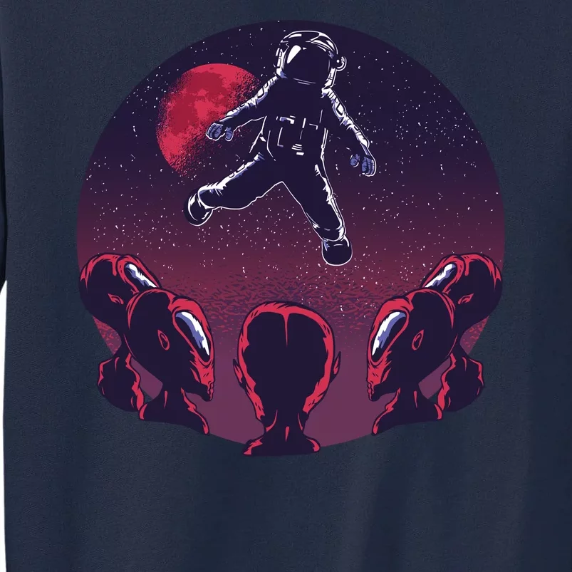 Astronaut Alien Tall Sweatshirt