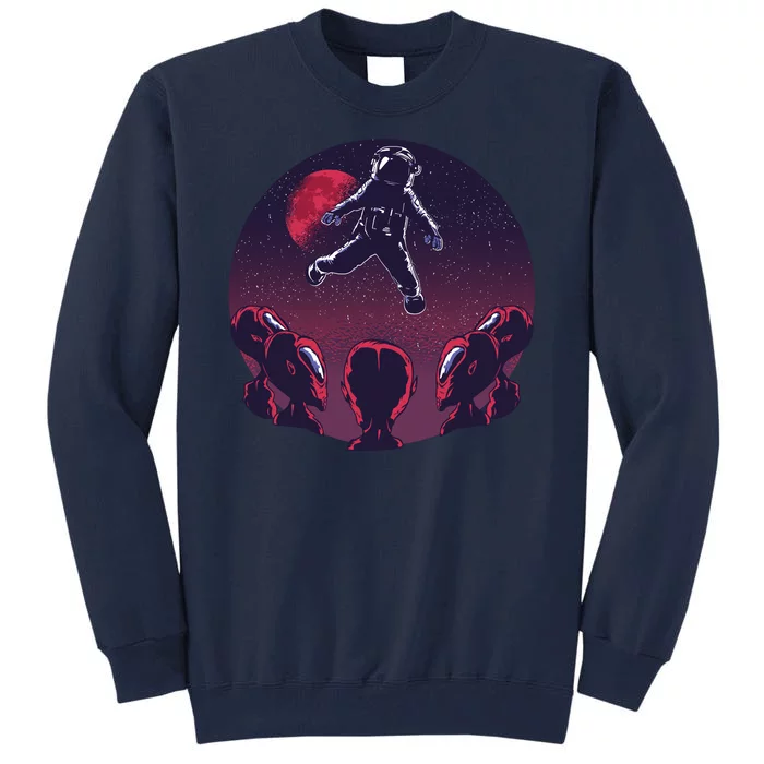 Astronaut Alien Tall Sweatshirt