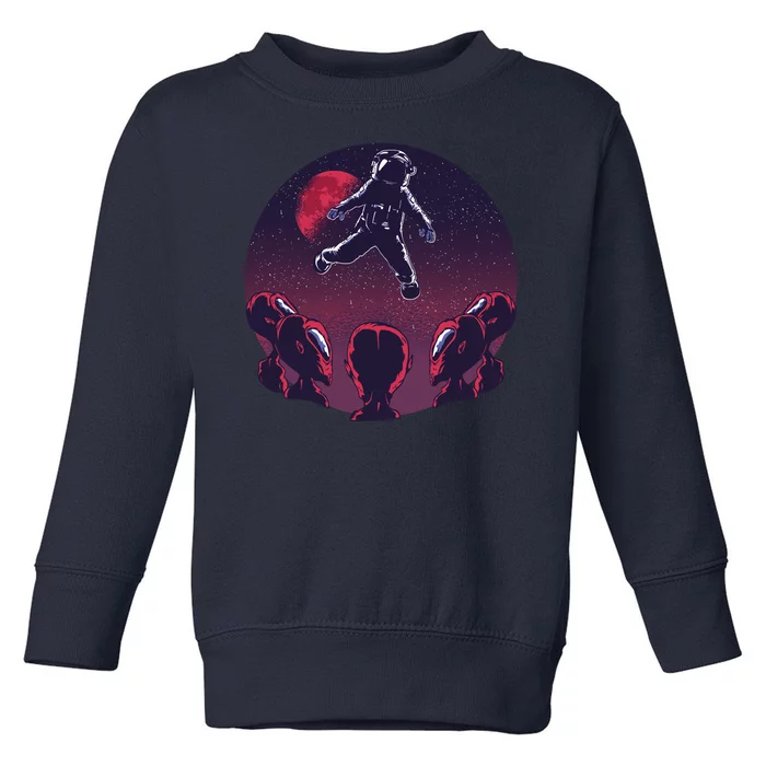 Astronaut Alien Toddler Sweatshirt