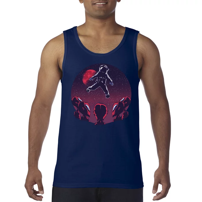 Astronaut Alien Tank Top