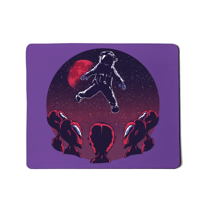 Astronaut Alien Mousepad