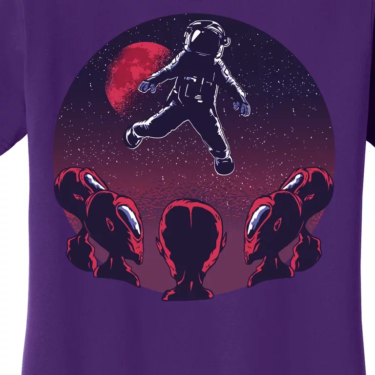 Astronaut Alien Women's T-Shirt