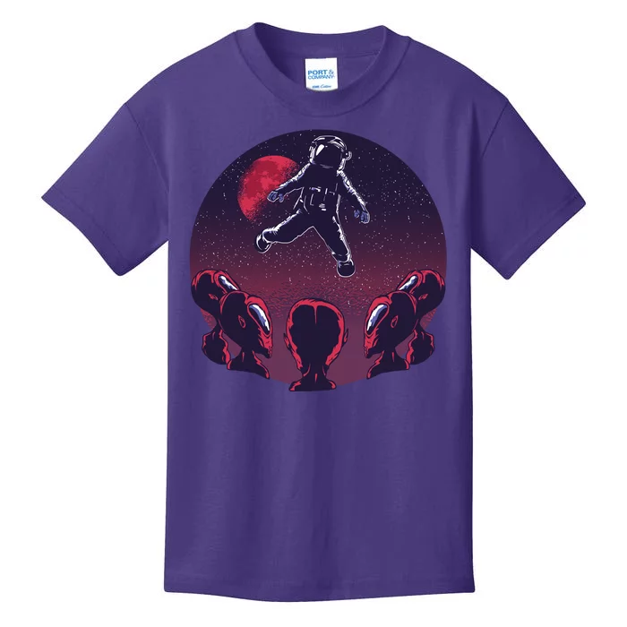 Astronaut Alien Kids T-Shirt