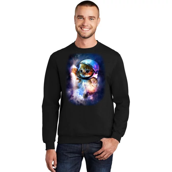 Astronaut Cat In Space Sweatshirt