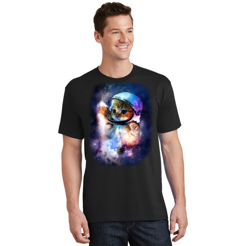 Astronaut Cat In Space T-Shirt | TeeShirtPalace