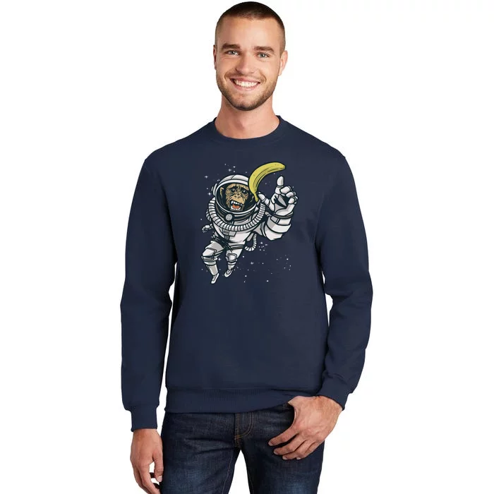 Astronaut Chimp Banana Sweatshirt