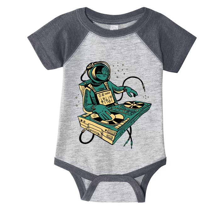 Astronaut Djing Space Infant Baby Jersey Bodysuit