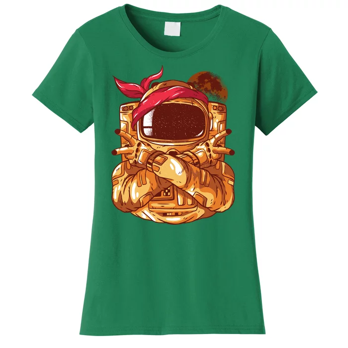 Astronaut Gangsta Women's T-Shirt