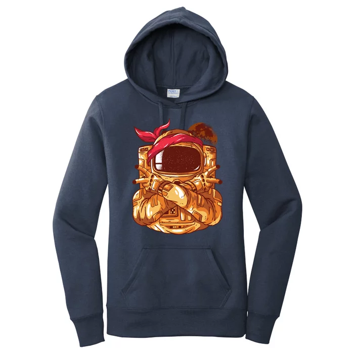 Astronaut Gangsta Women's Pullover Hoodie