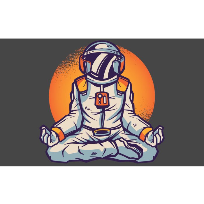 Astronaut Meditating Bumper Sticker