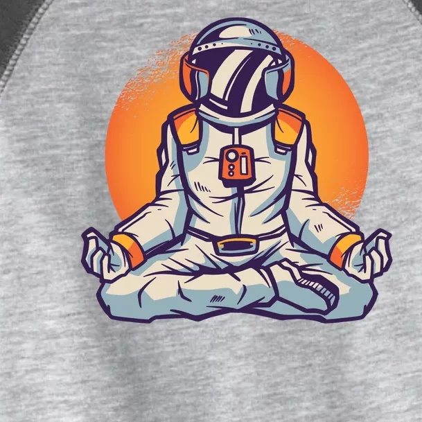 Astronaut Meditating Toddler Fine Jersey T-Shirt